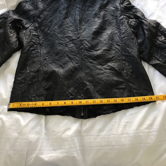 Hand distressed leather jacket - Picture 8 of 8